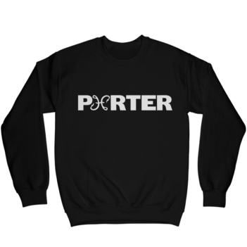 Hook And Porter Porter Hook Crewneck Sweatshirt Black